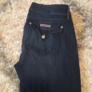 Hudson distressed Collin Skinny Jeans